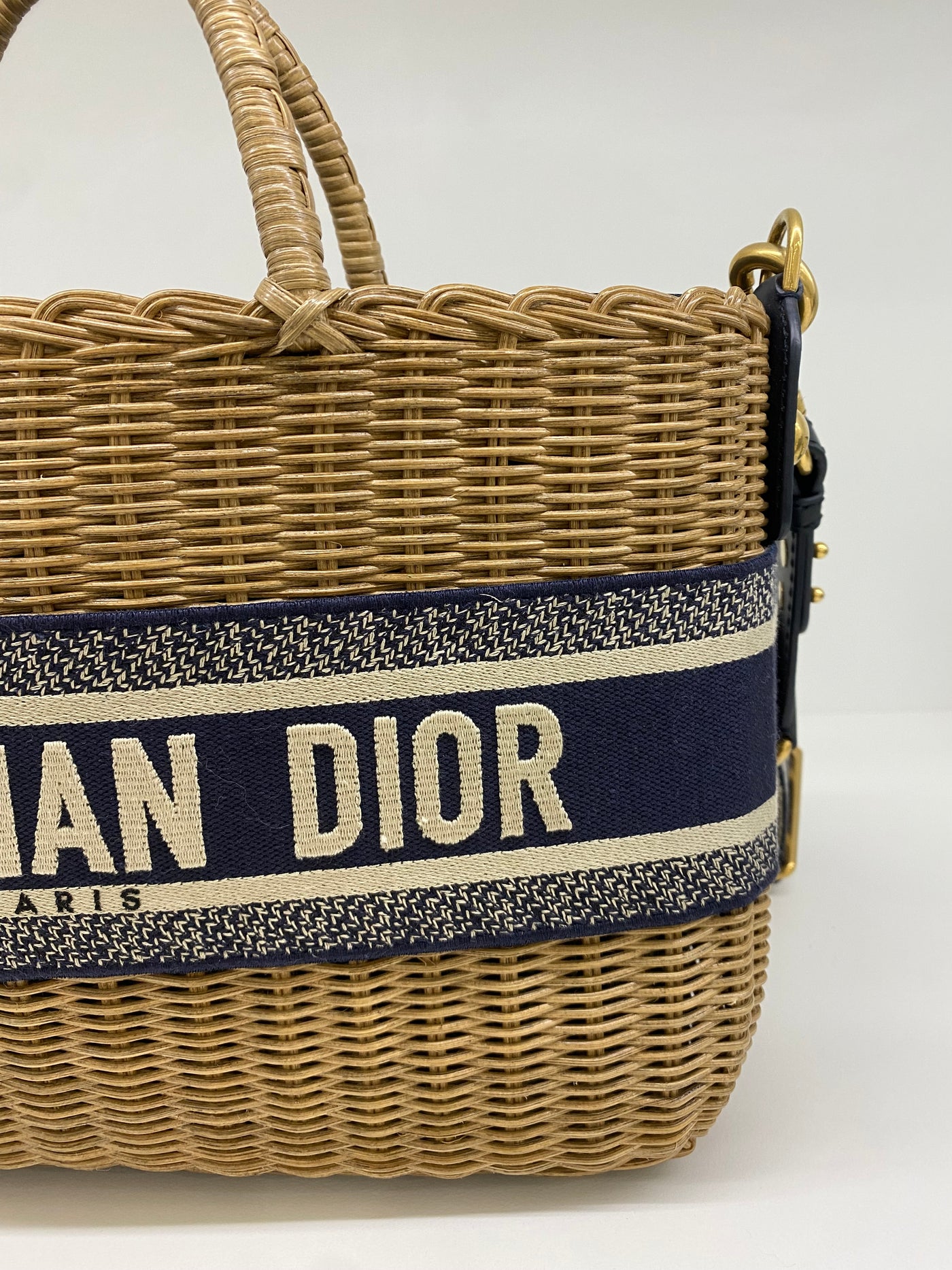 Christian Dior Wicker Bag