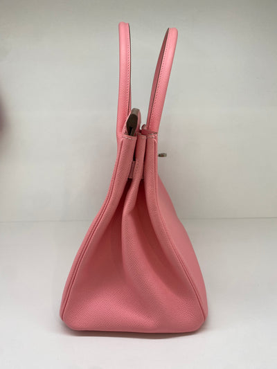 Hermes Birkin 30 Rose Confetti PHW