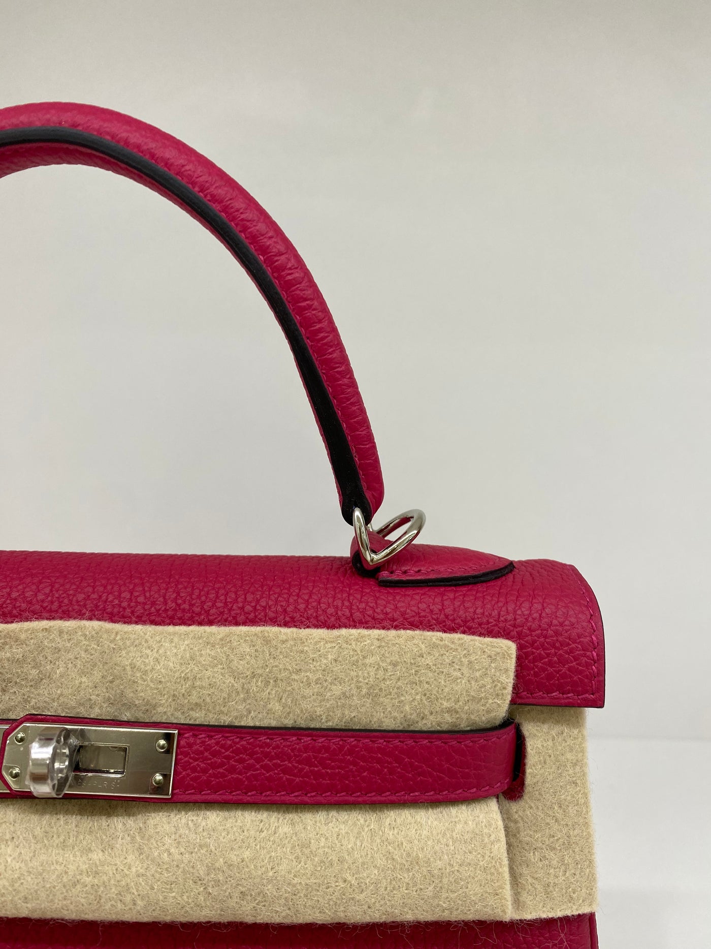 Hermes Kelly 25 Framboise PHW