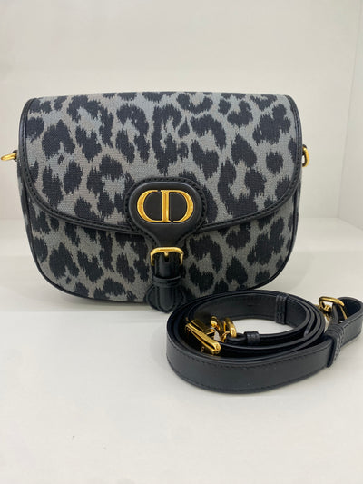 Dior Bobby Bag Leopard Print GHW