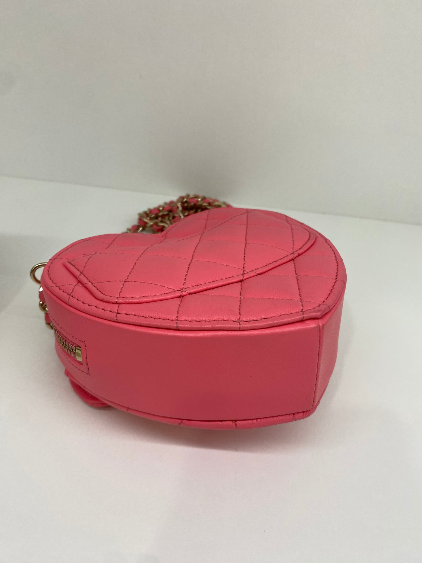 Chanel Heart Bag Small Pink