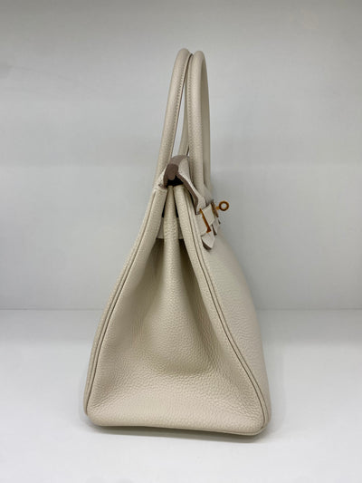 Hermes Birkin 30 Craie GHW