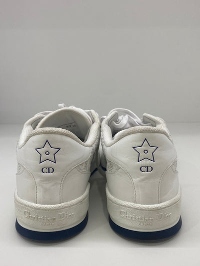 Dior White Oblique Sneakers 37.5