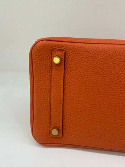 Hermes Birkin 30 Orange GHW