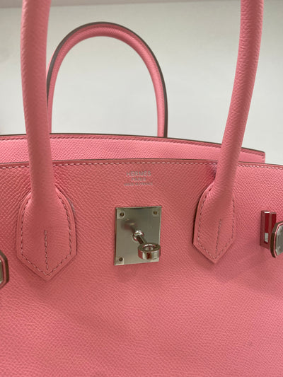 Hermes Birkin 30 Rose Confetti PHW