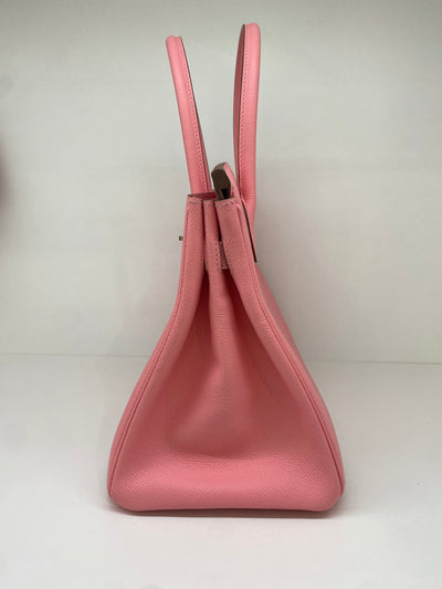 Hermes Birkin 30 Rose Confetti PHW