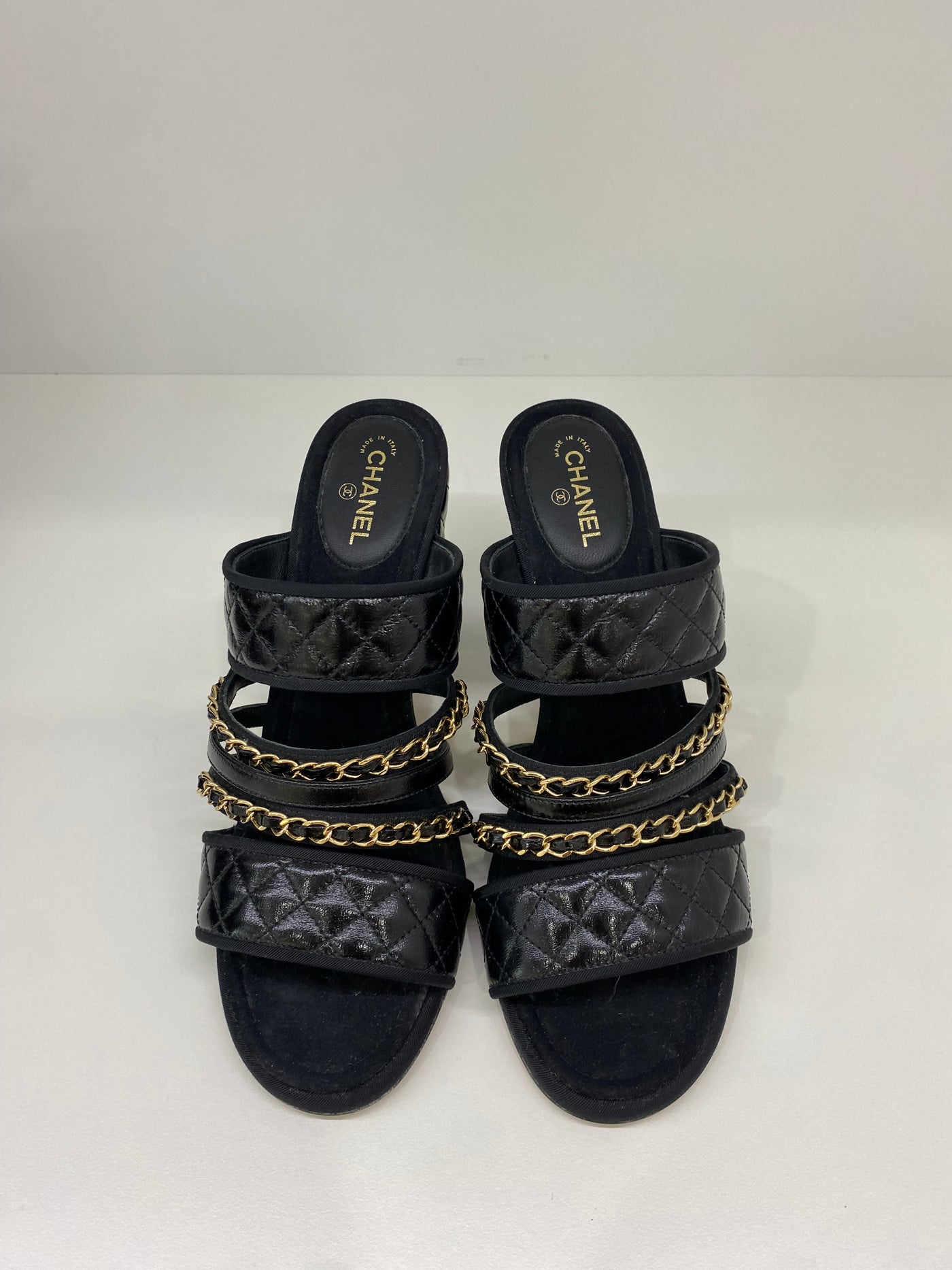 Chanel Chain Heels Size 40