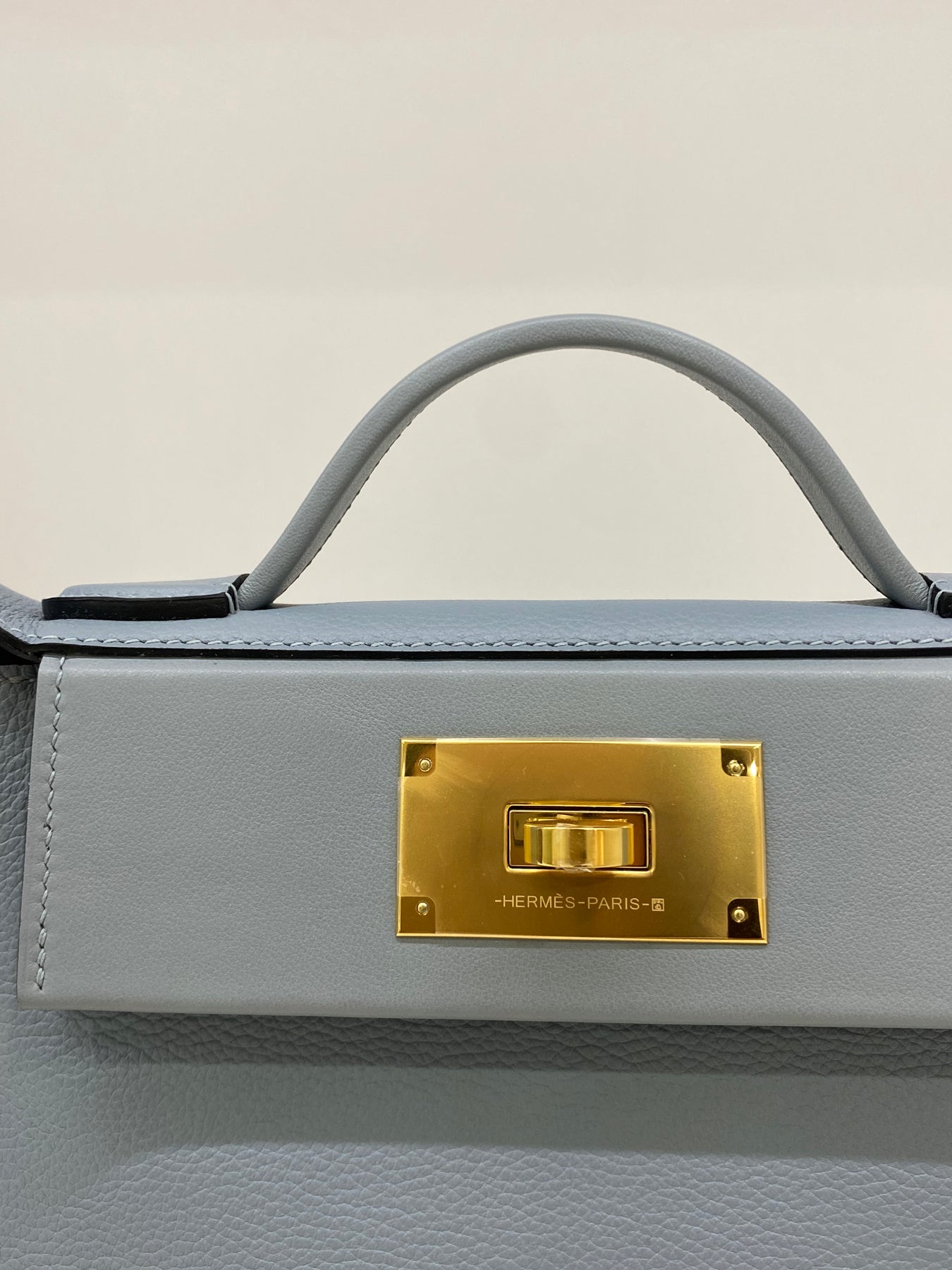 Hermes 2424 Mini - Bleu Lin GHW – PH Luxury Consignment