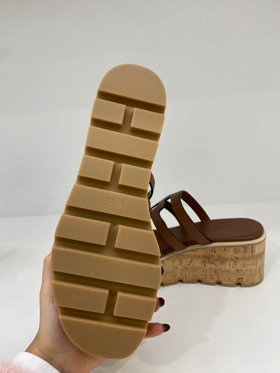 Hermes Wedges Gold Size 39