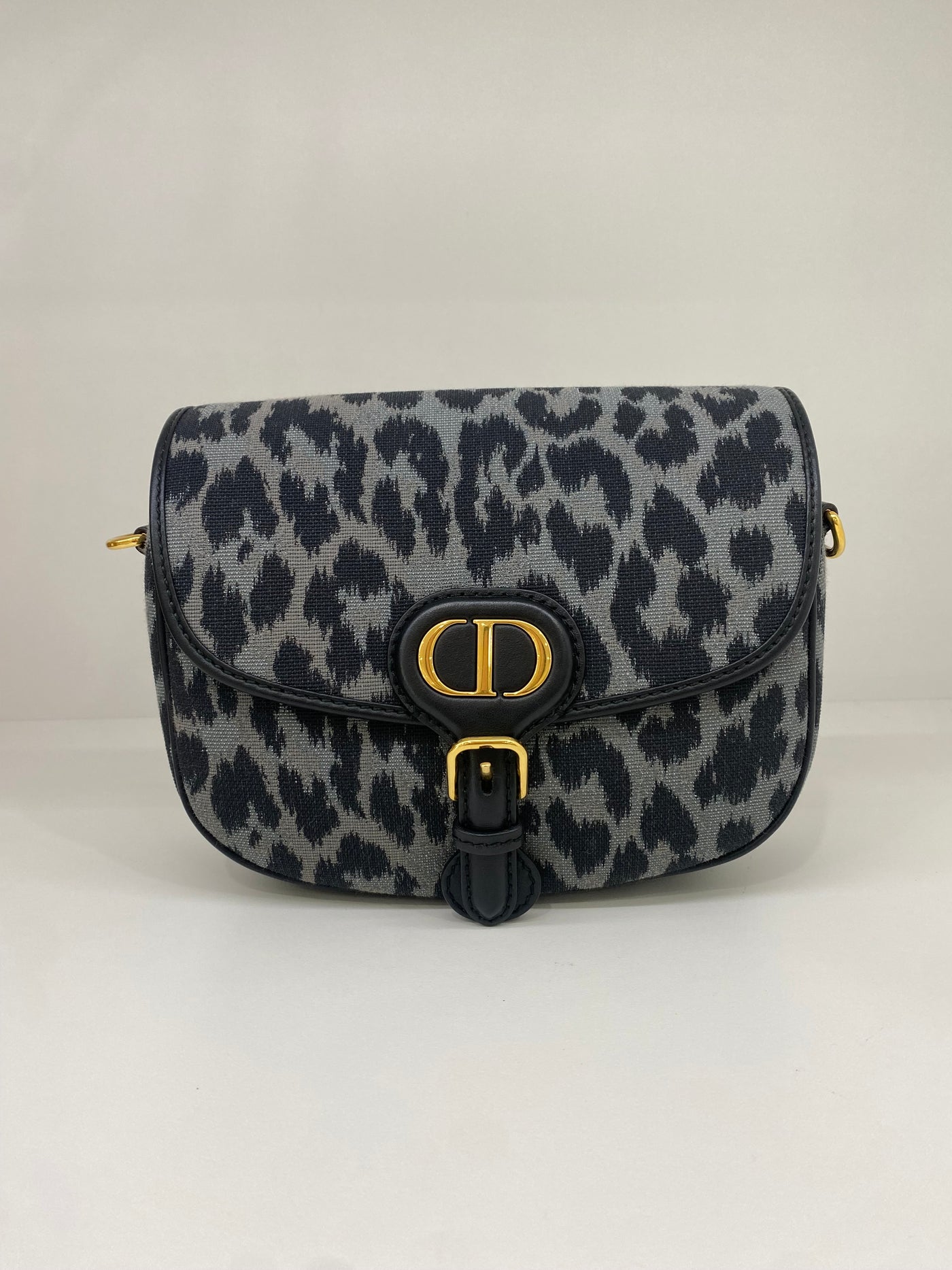 Dior Bobby Bag Leopard Print GHW