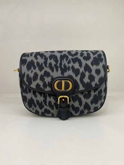 Dior Bobby Bag Leopard Print GHW