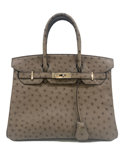 Hermes Birkin 30 - Gris Tourtelle PHW 2010