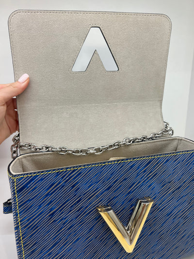 Louis Vuitton Twist MM Blue