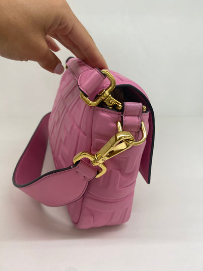Fendi Baguette Pink GHW