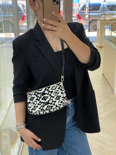 Louis Vuitton X Urs Fischer Pochette Black & White SHW