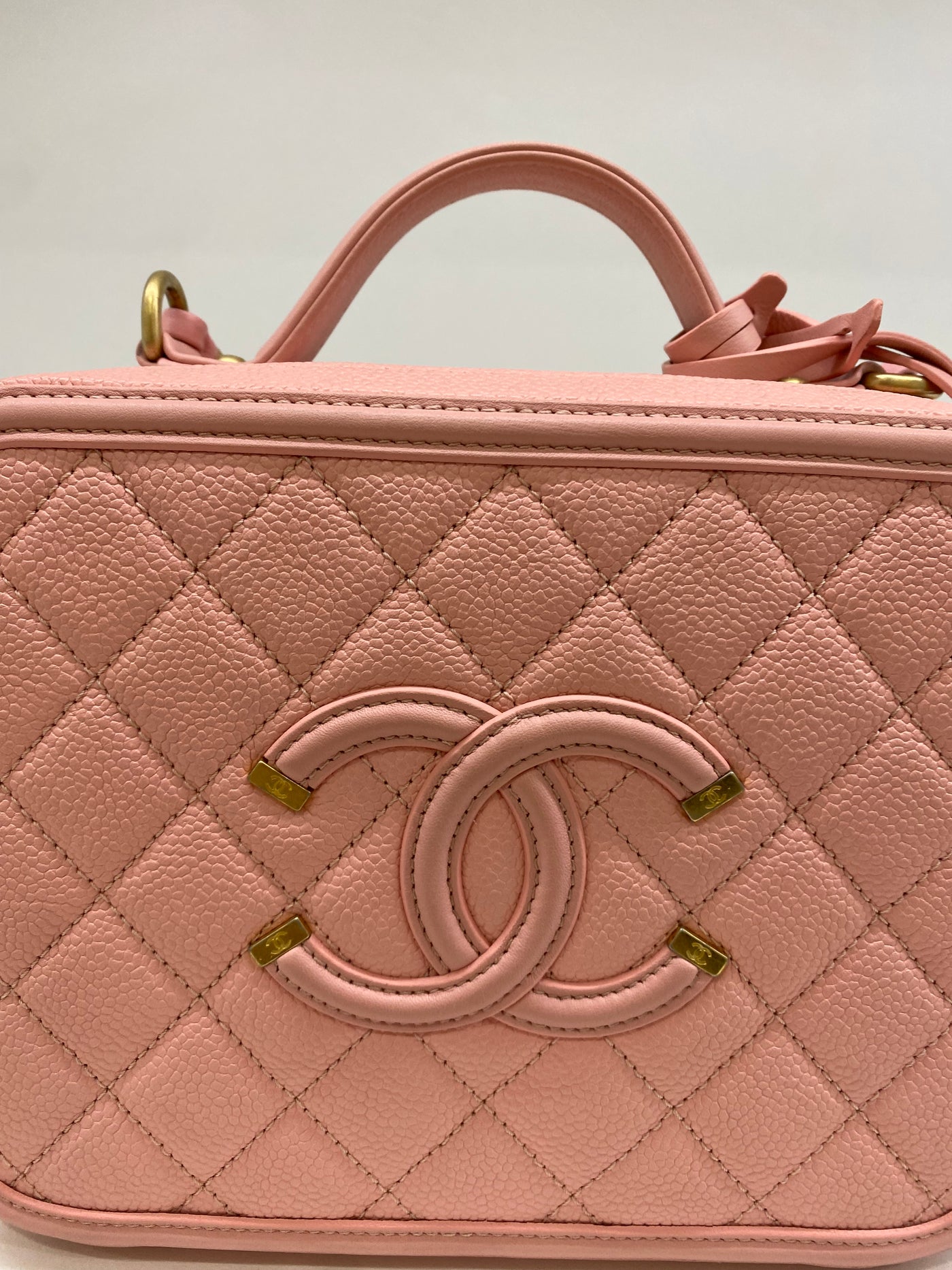 Chanel Large Pink Vanity GHW