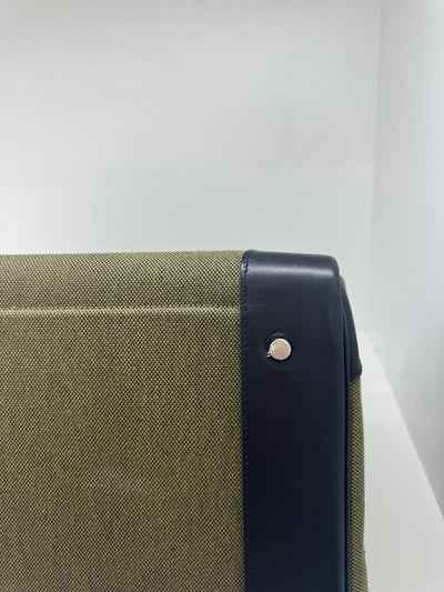 Hermès Cargo HAC Birkin 40 Military Green and Black box leather Bag