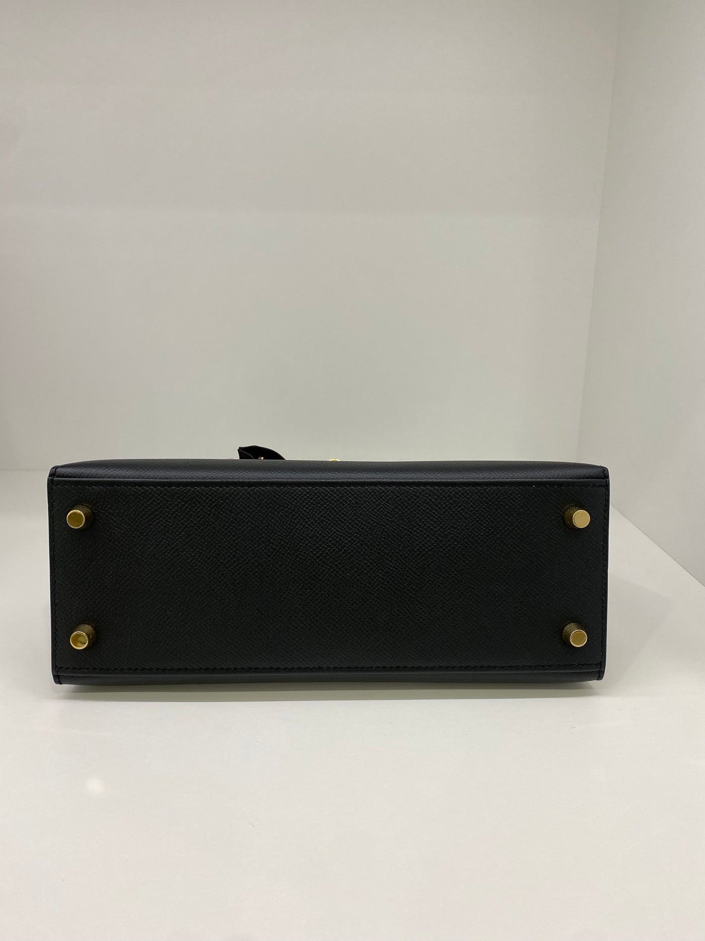 Hermès Kelly 25 Sellier Noir GHW