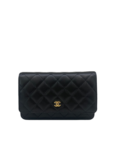 Chanel WOC Black GHW