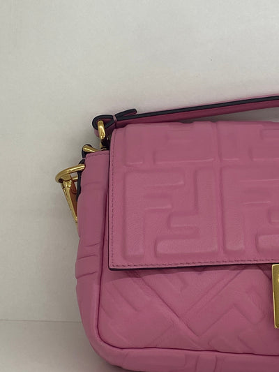 Fendi Baguette Pink GHW