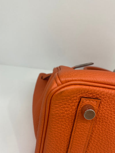 Hermes Birkin 25 Poppy Orange Togo PHW - 2020