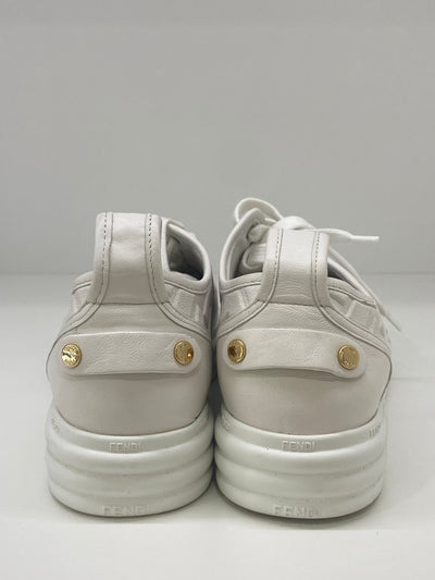 Fendi White Sneakers Size 37