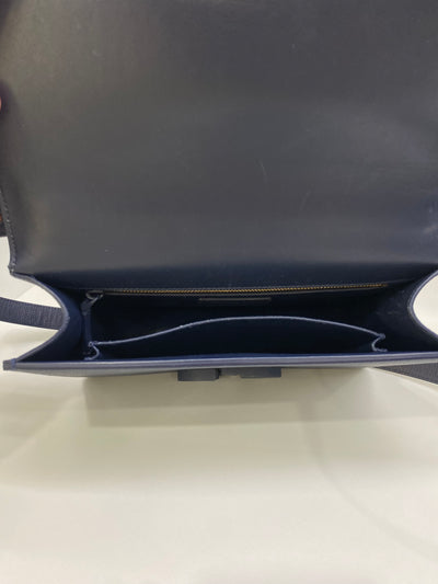 Dior Montaigne 30 Navy Matte Hardware