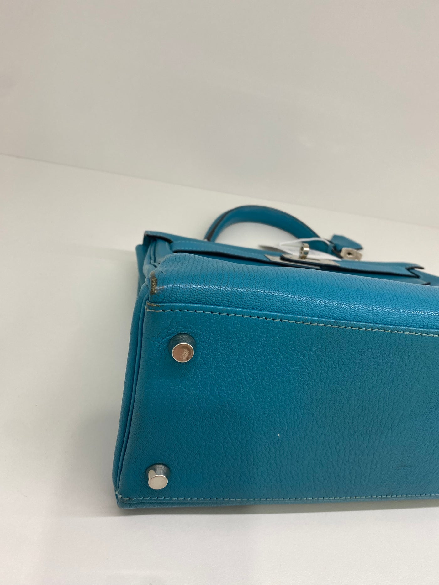 Hermes Kelly Blue Jean 28 PHW