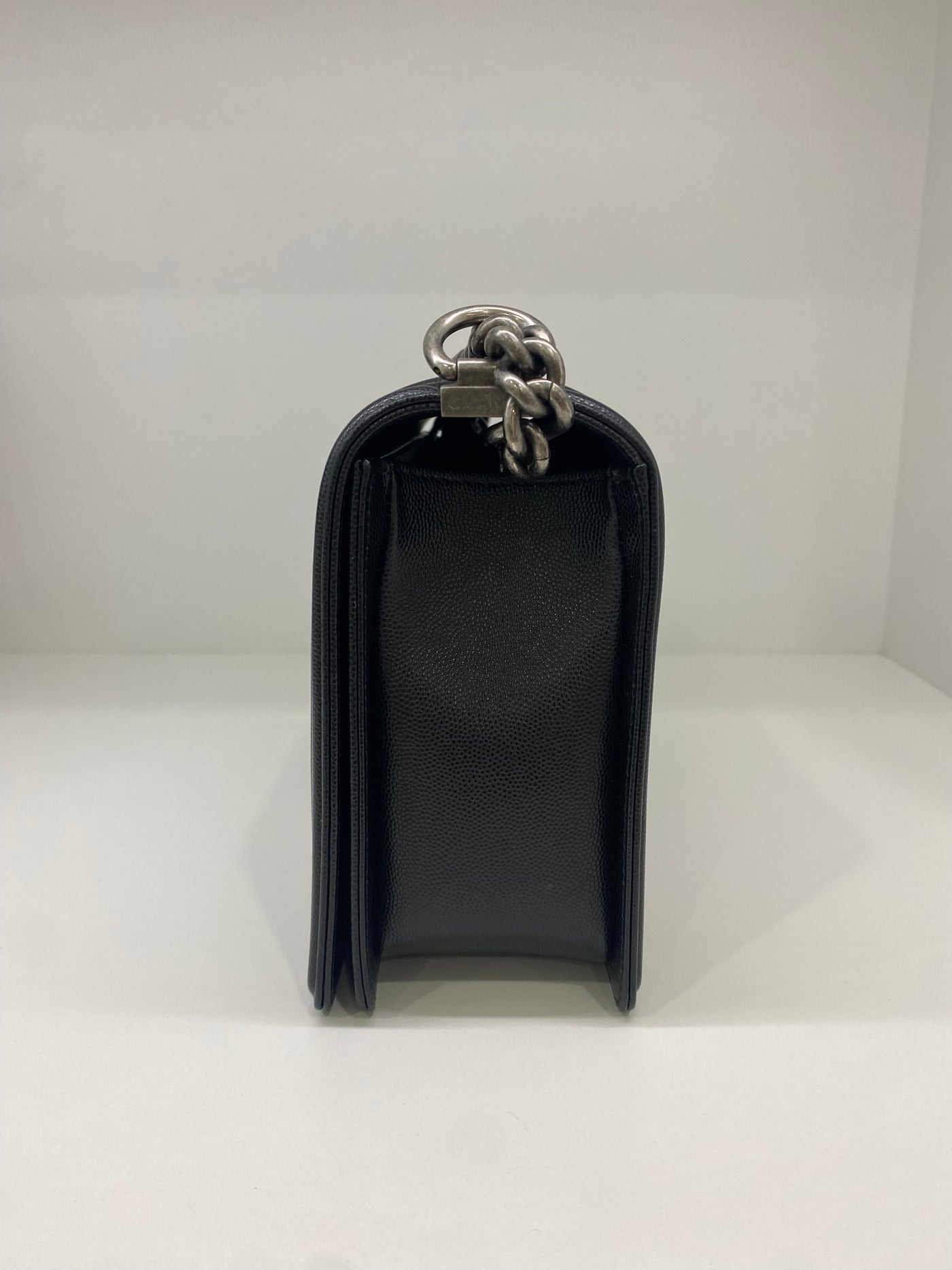 Chanel Boy Bag Black Large Caviar SHW