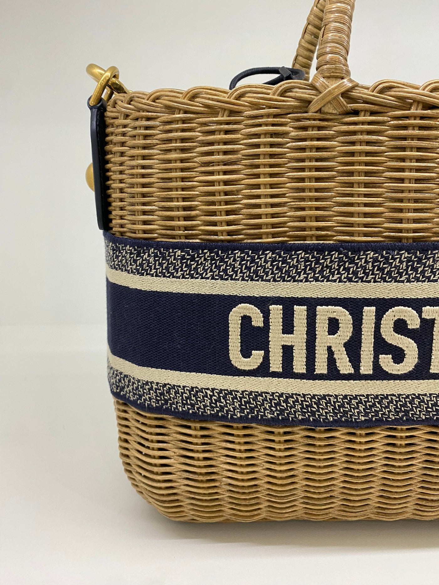 Christian Dior Wicker Bag