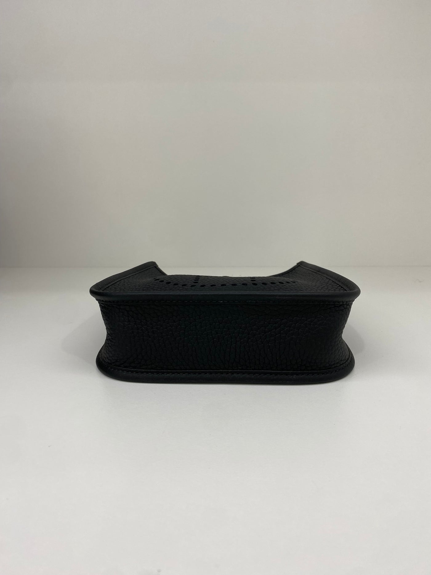 Hermès Mini Evelyne Noir GHW