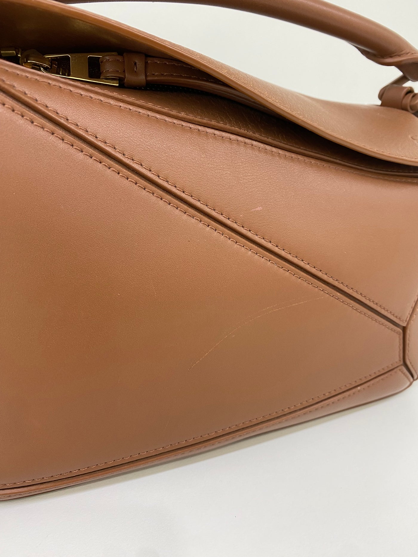 Loewe Puzzle Bag Small Brown