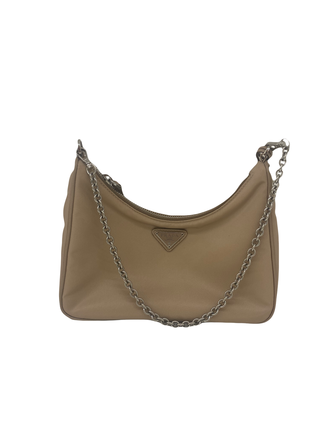 Prada Re Edition Nylon Beige Bag PH Luxury Consignment