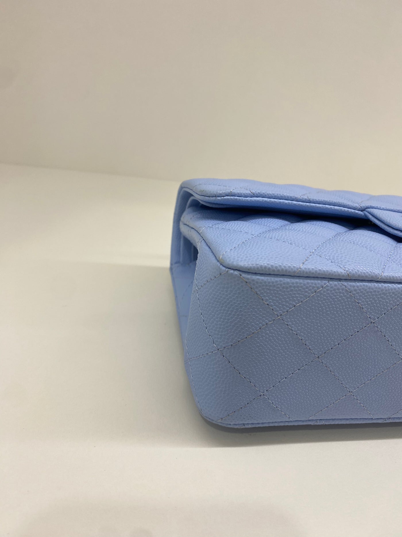 Chanel Classic Flap Small - Light blue CGHW (microchipped)