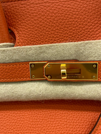 Hermes Birkin 30 Orange GHW