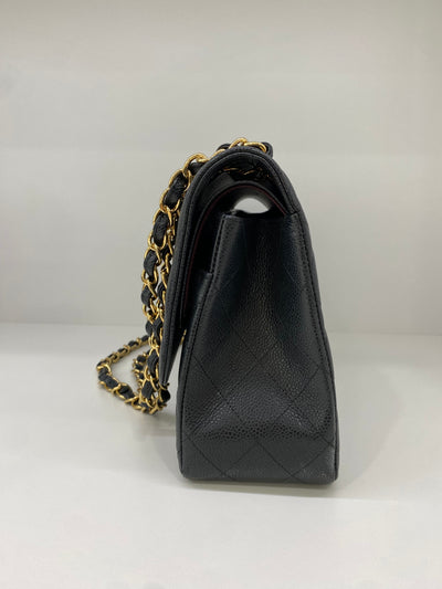 Chanel Classic Flap Jumbo Black Caviar GHW -  Year 2020