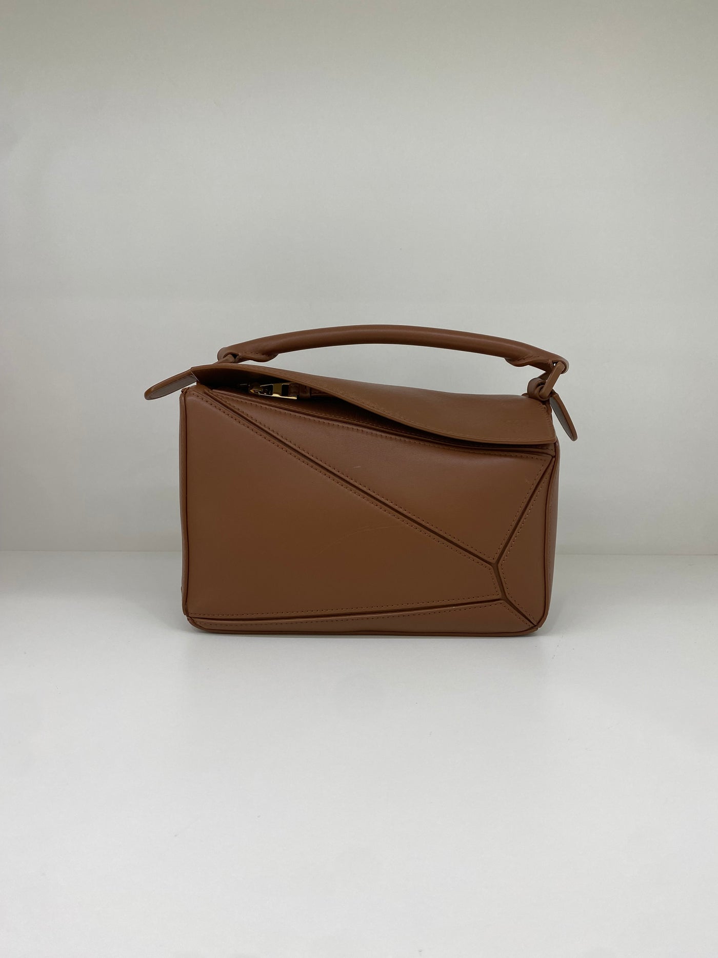 Loewe Puzzle Bag Small Brown