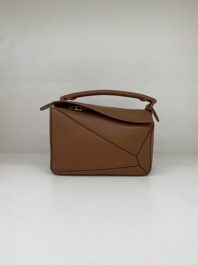 Loewe Puzzle Bag Small Brown