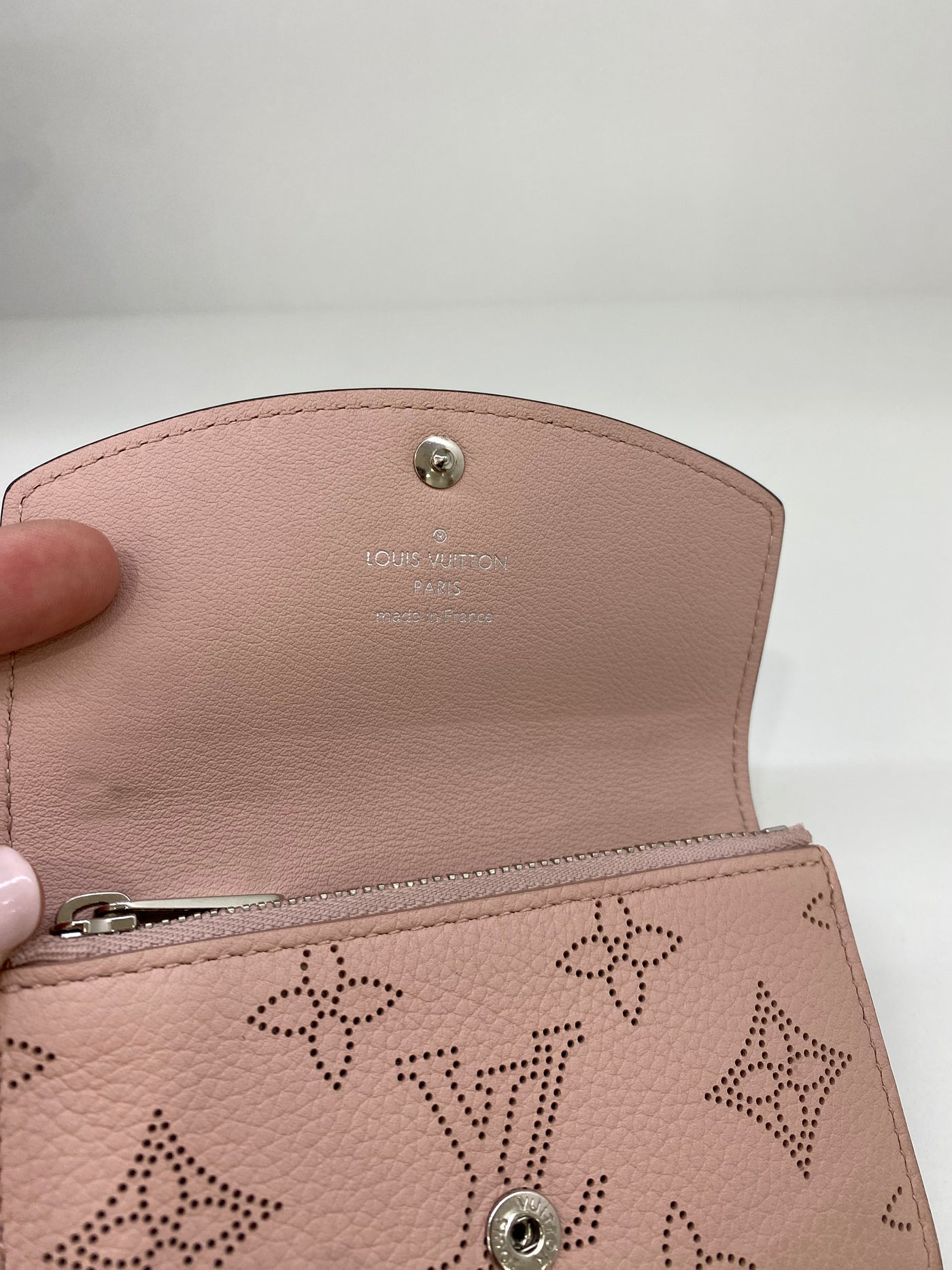 Louis Vuitton Pink Mahina Coin Purse