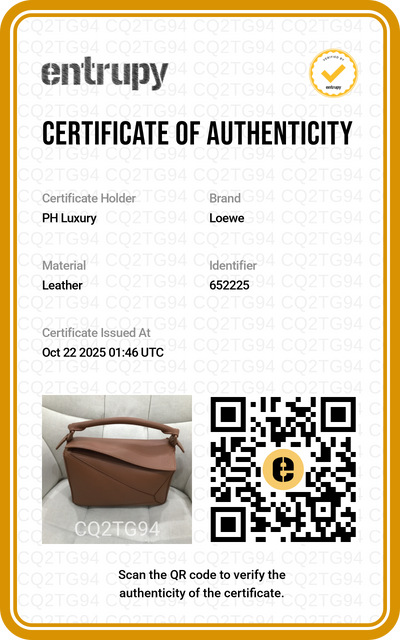 Loewe Puzzle Bag Small Brown