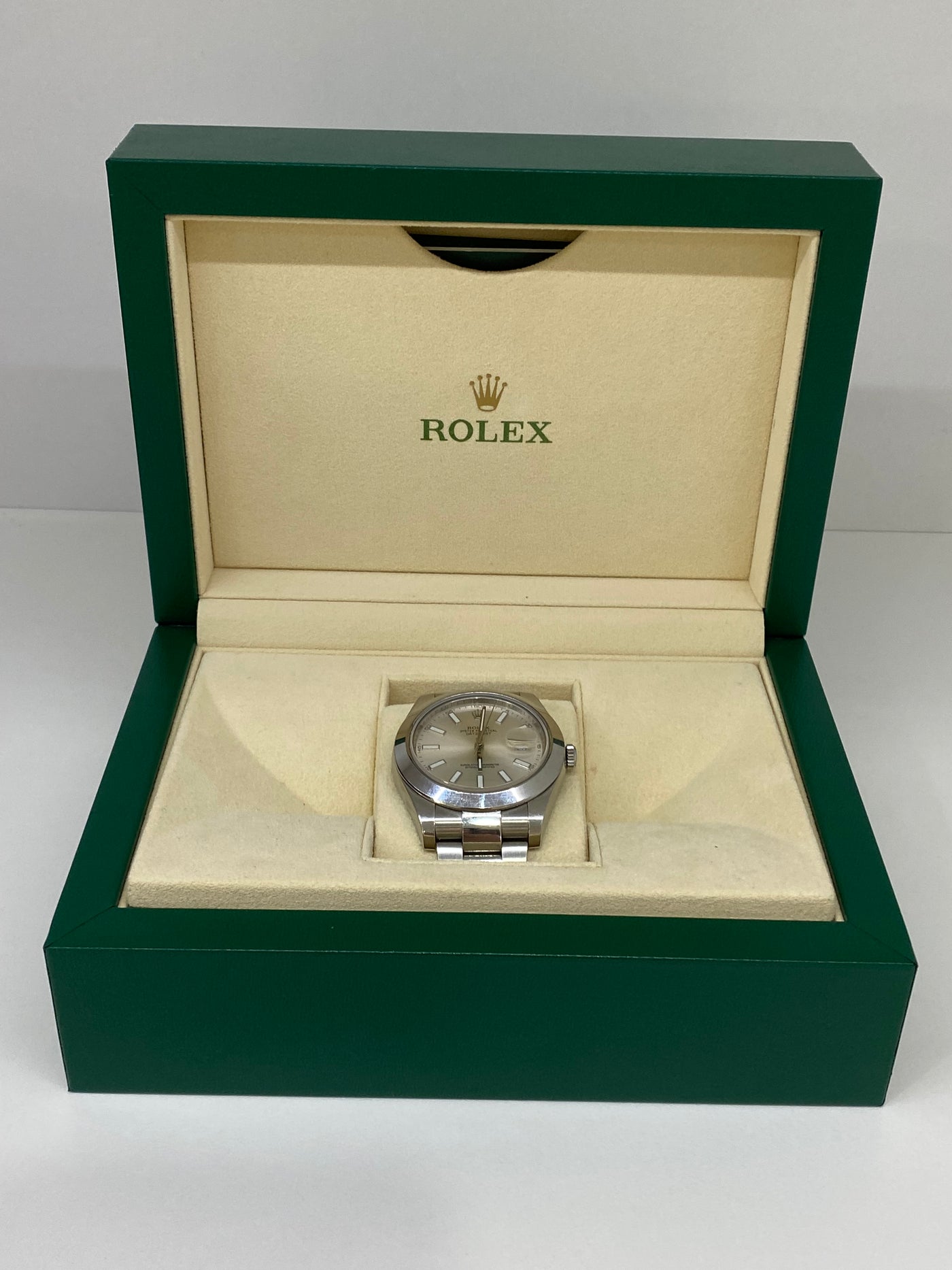 Rolex Datejust Silver 41mm