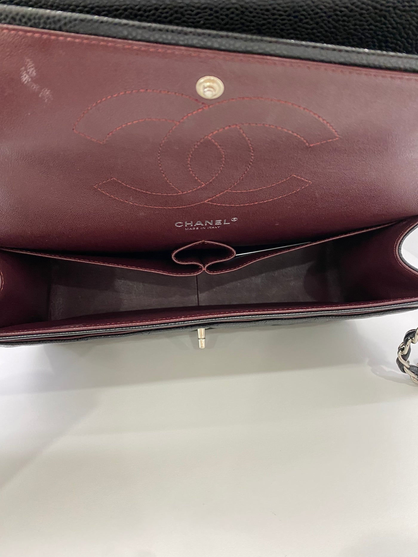Chanel Classic Flap Jumbo Caviar SHW