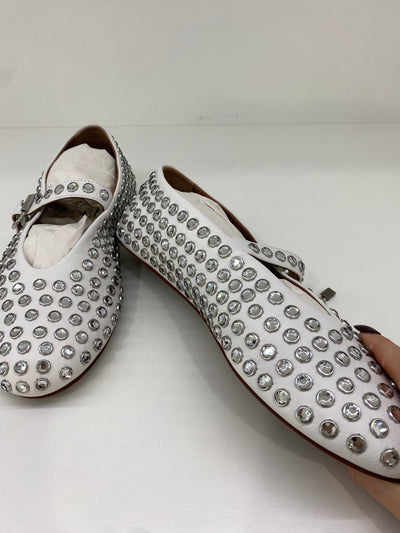 Alaia Ballet Flat White Size 38
