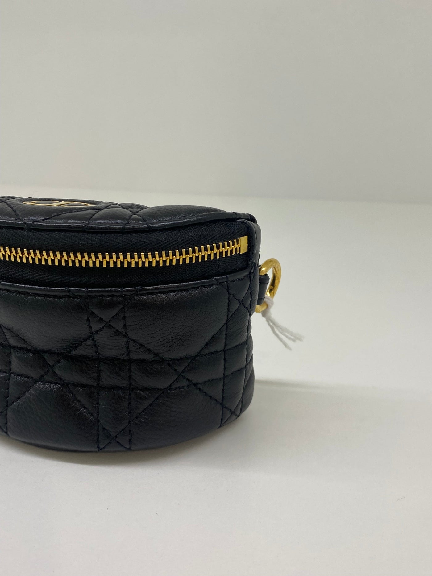 Dior Caro Half Moon Coin Purse