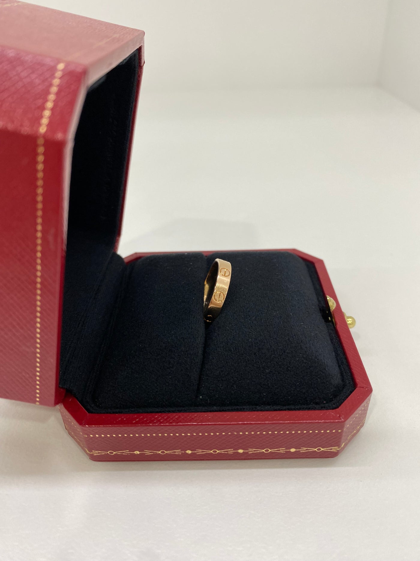 Cartier Love Ring Rose Gold Size 51 (Engraving)