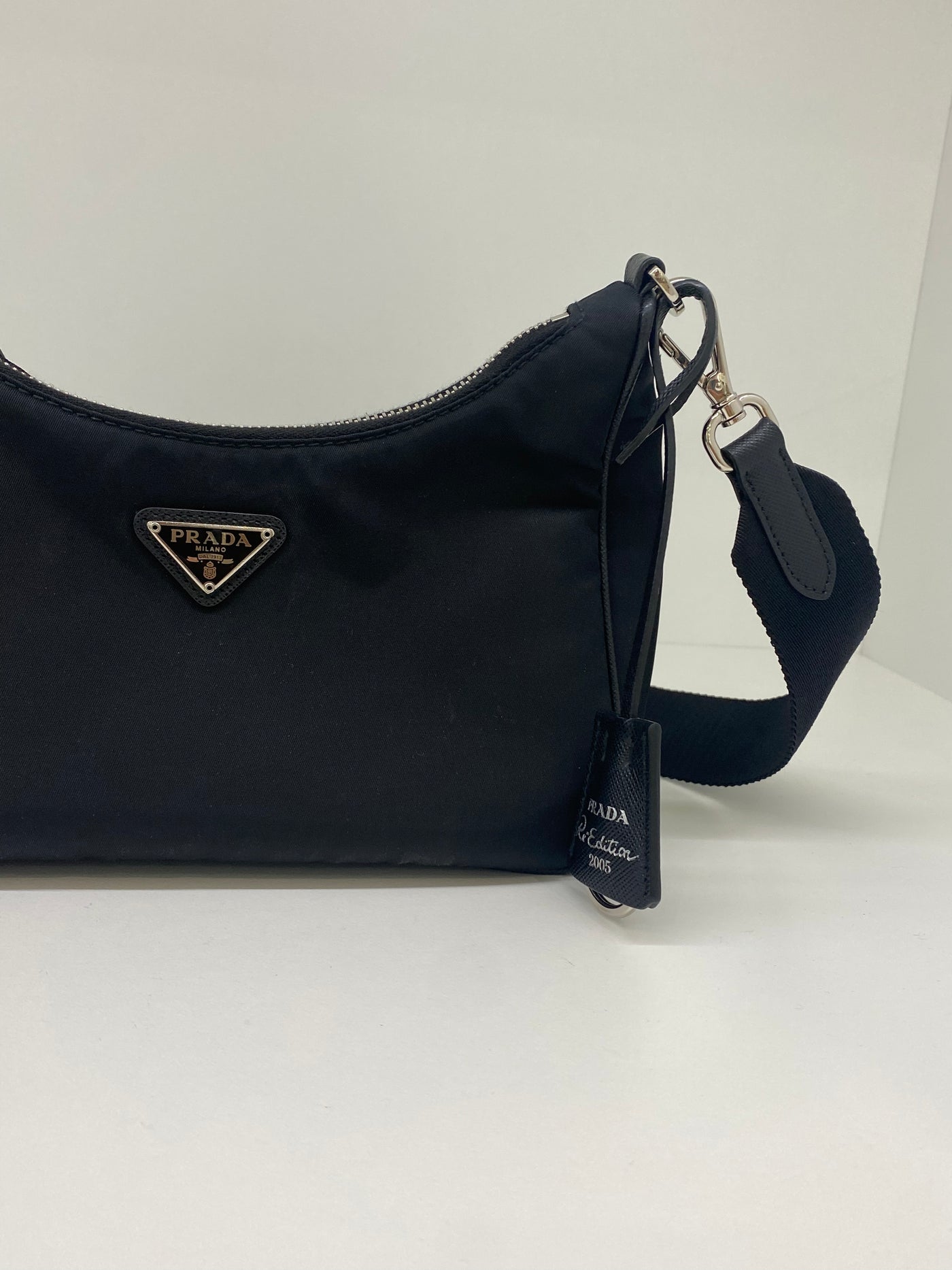 Prada Re Edition Nylon Black Bag