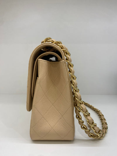 Chanel Classic Flap Jumbo Beige GHW