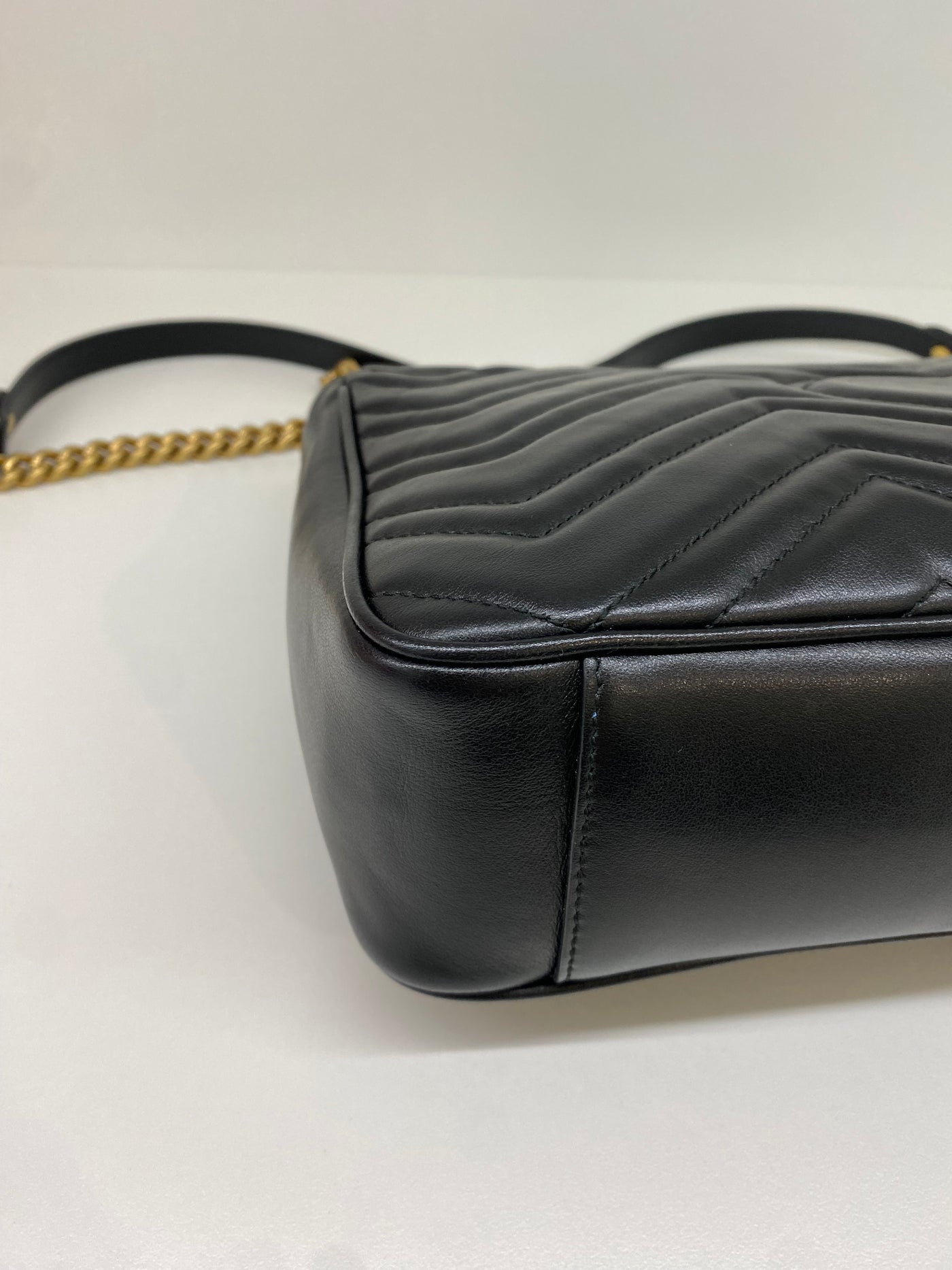 Gucci Marmont Black Large GHW