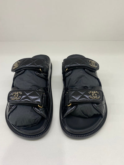 Chanel Dad Sandal Slide - Size 37