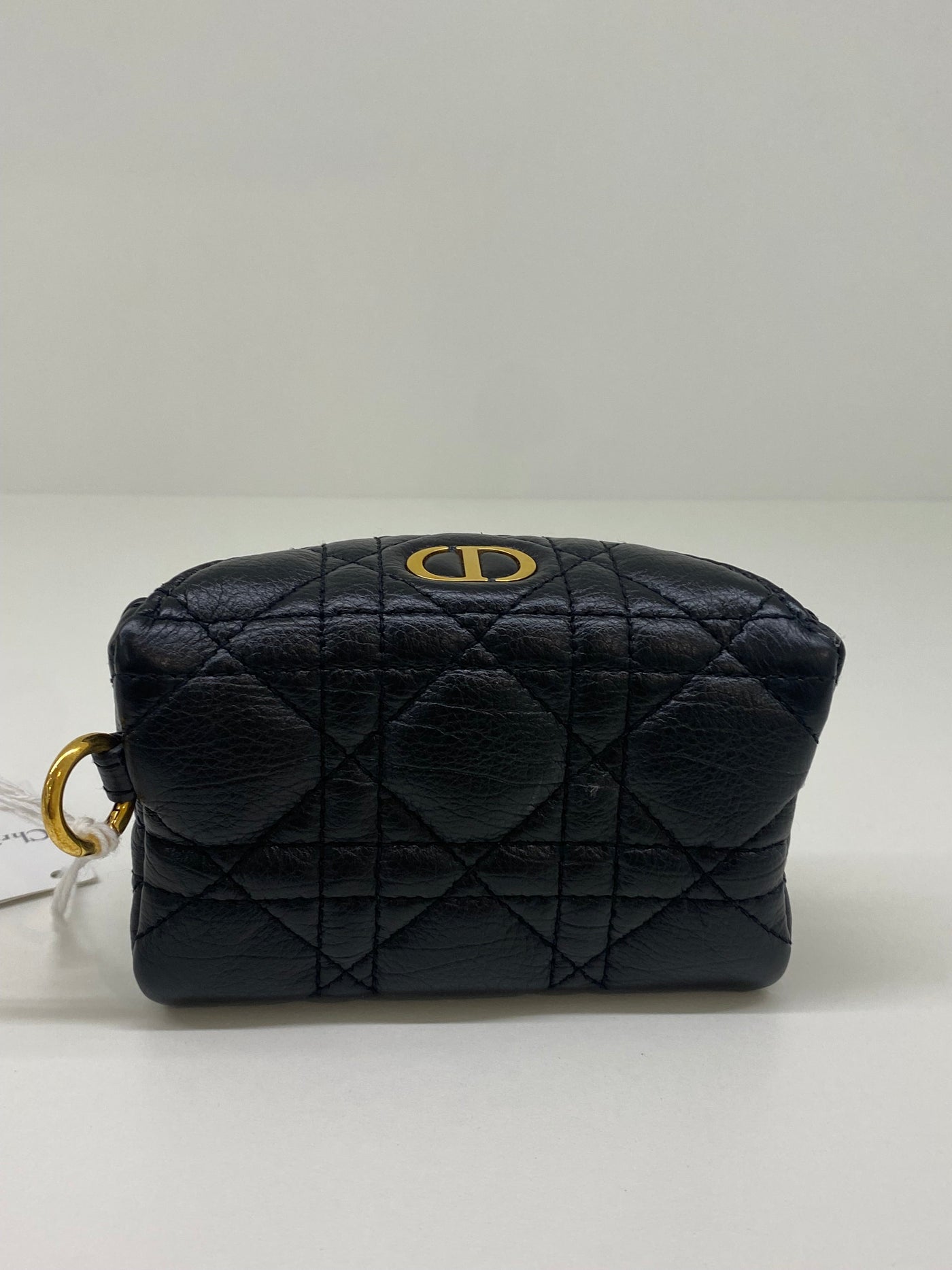 Dior Caro Half Moon Coin Purse